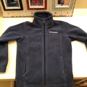 Kid’s Columbia fleece navy size XS